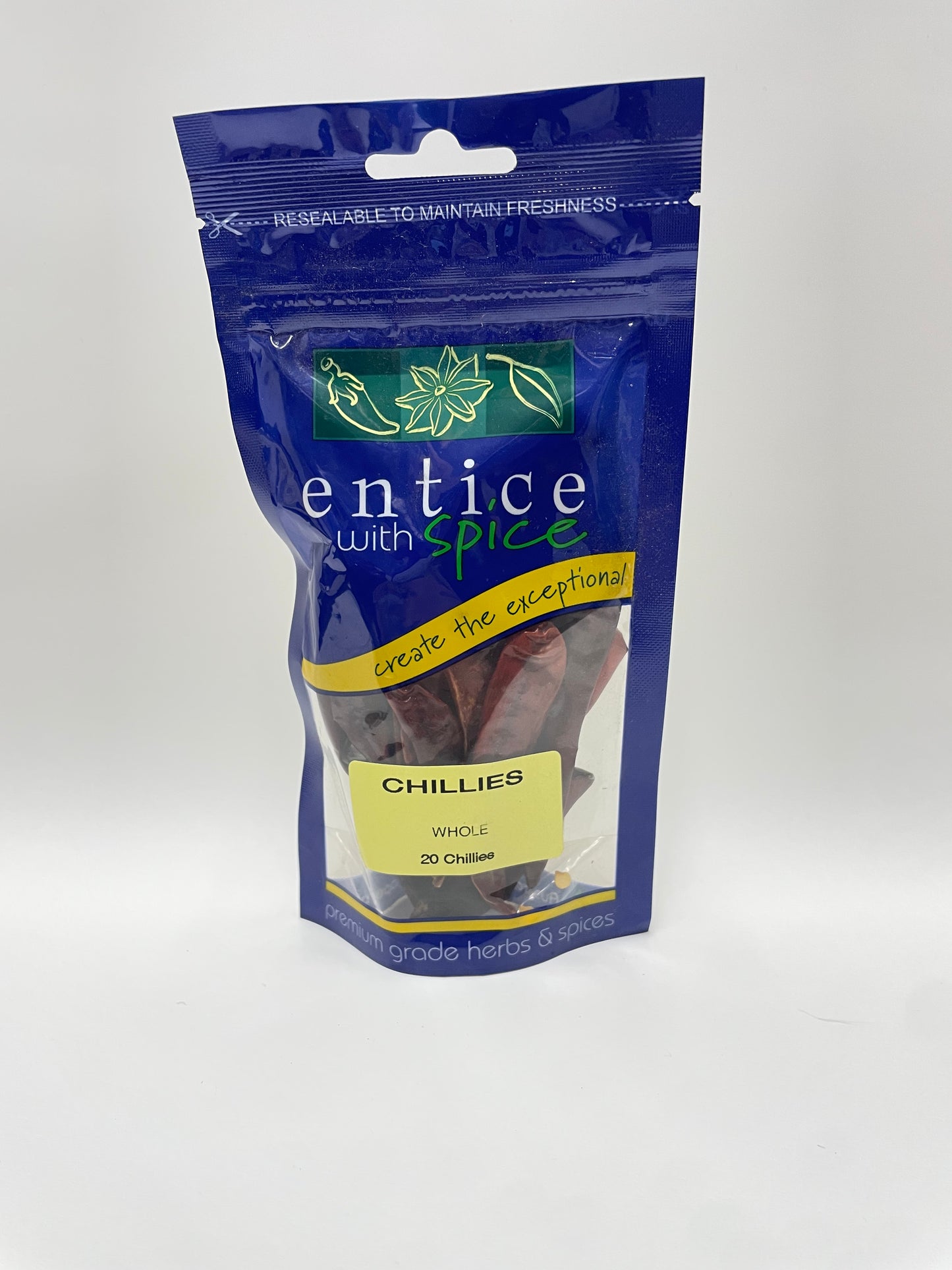 Entice with Spice Chillies Whole