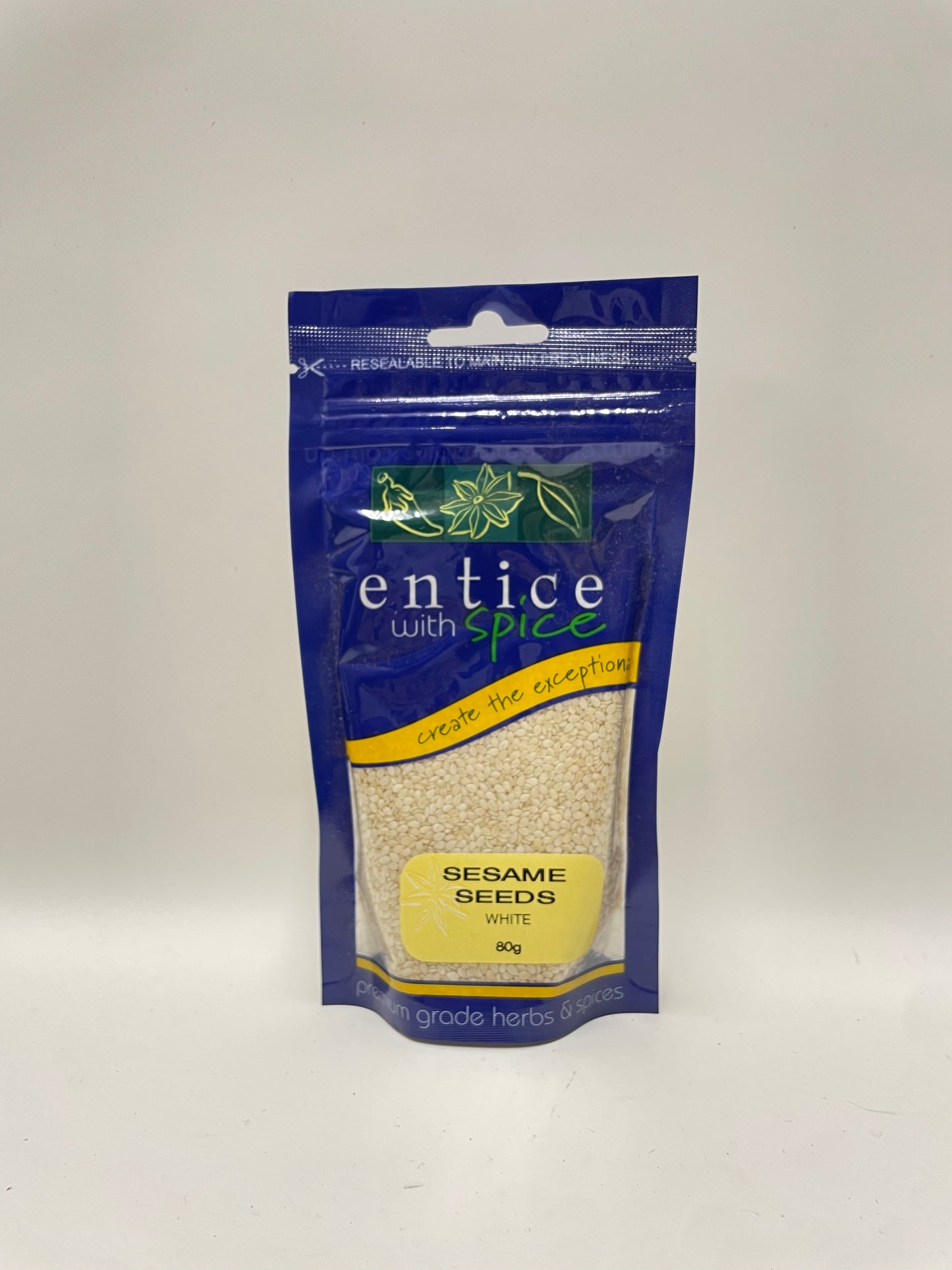 Entice with Spice Sesame Seeds White