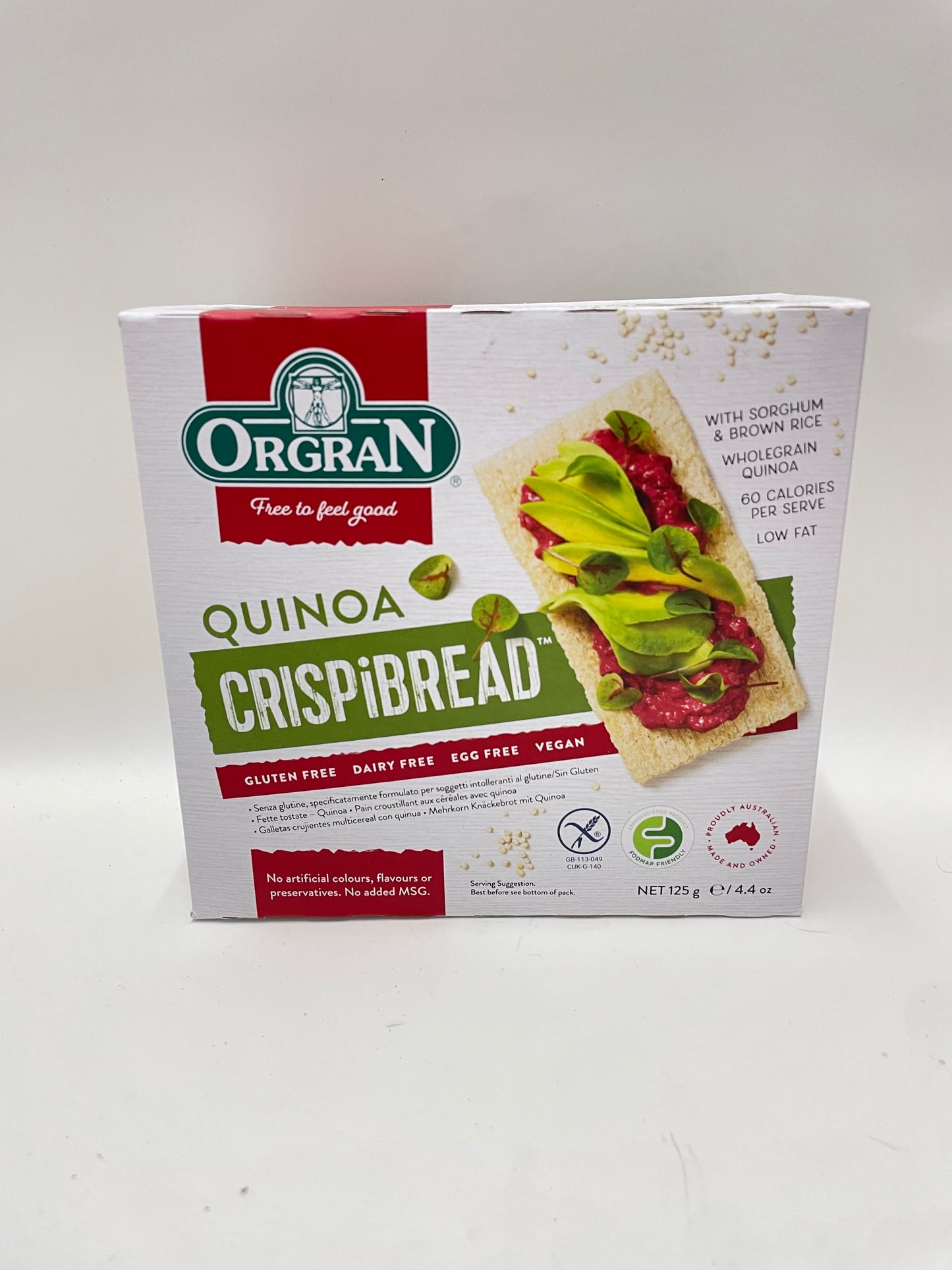 Orgran - Quinoa Crispibread 125g