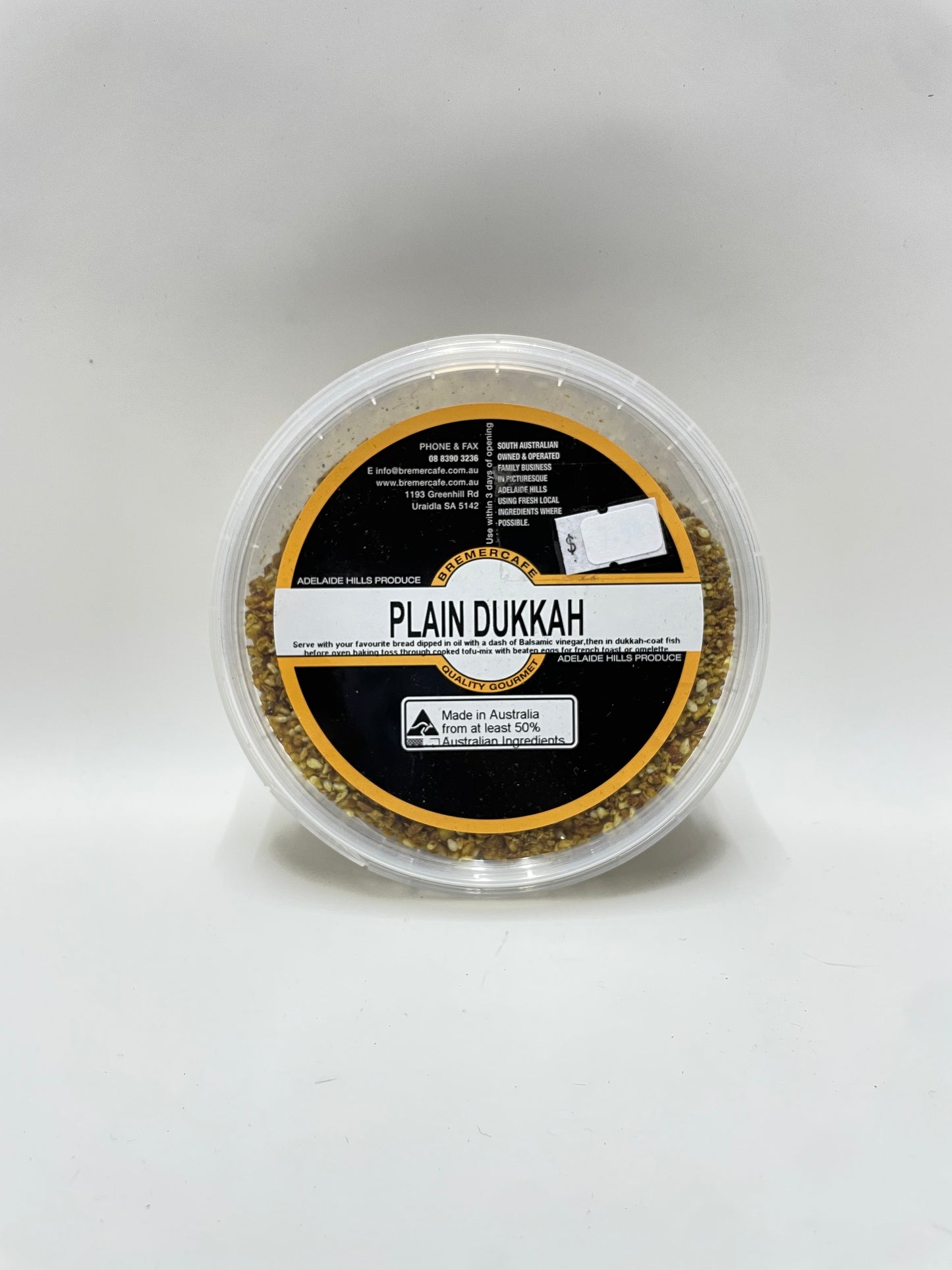 Bremer Plain Dukkah 130g