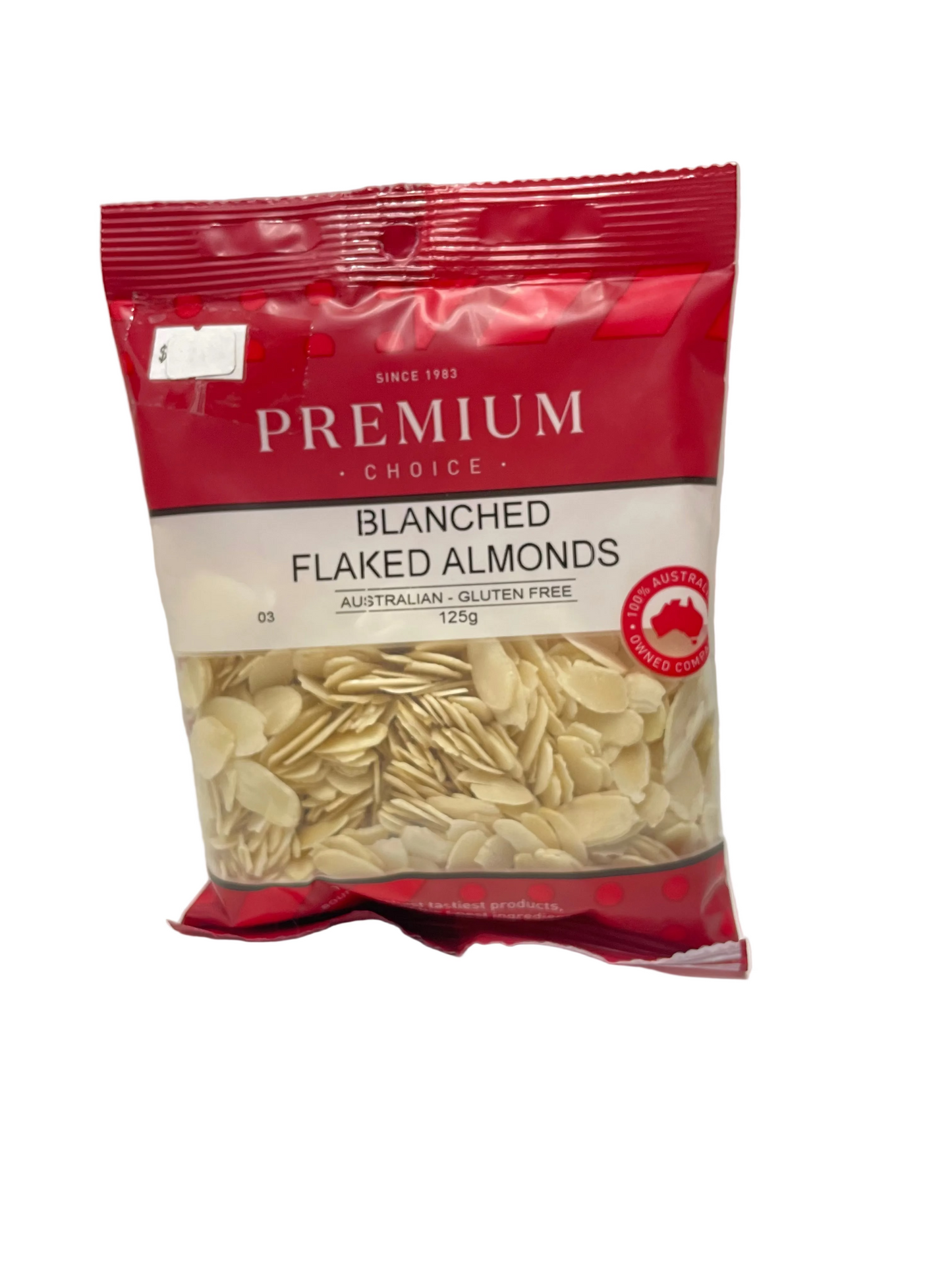 Priority Health - Blanched Flaked Almonds 125g