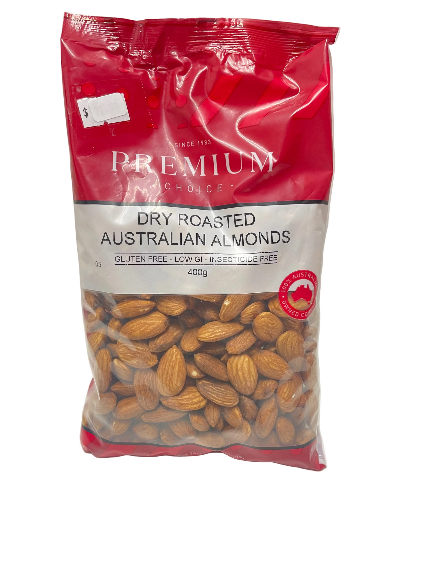 Priority Health - Dry Roasted Australian Almonds 400g