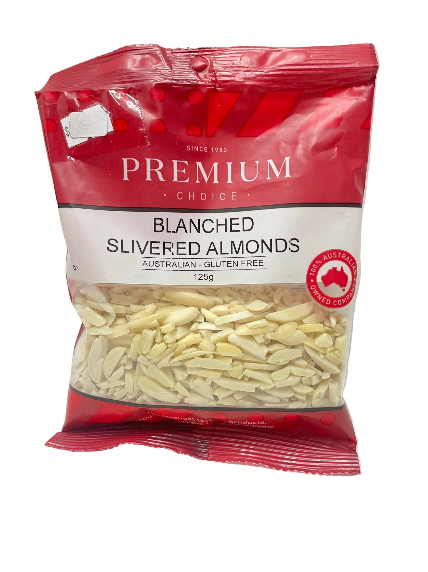 Priority Health - Blanced Slivered Almonds 125g
