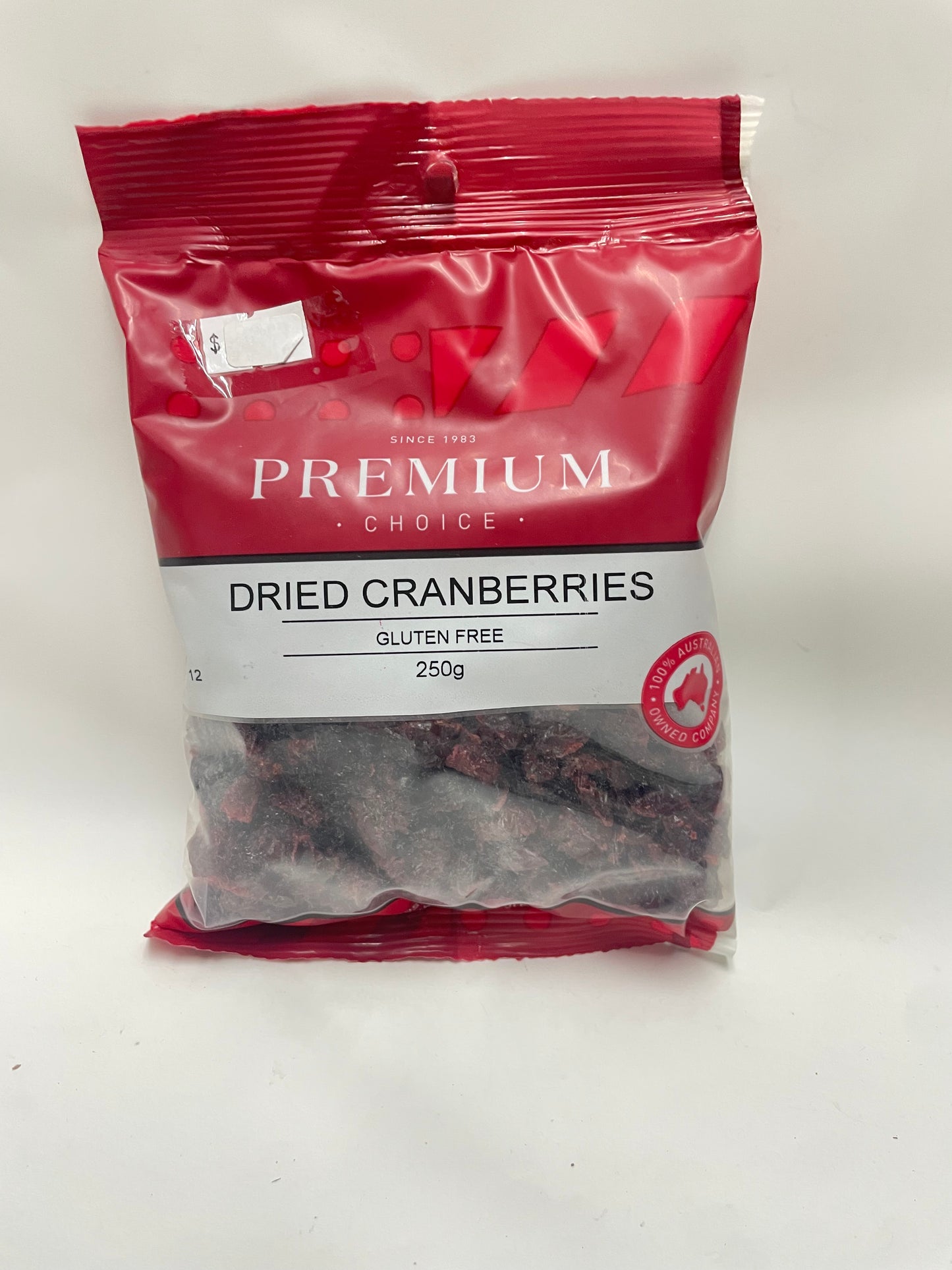 Priority Health - Dried Cranberries 250g