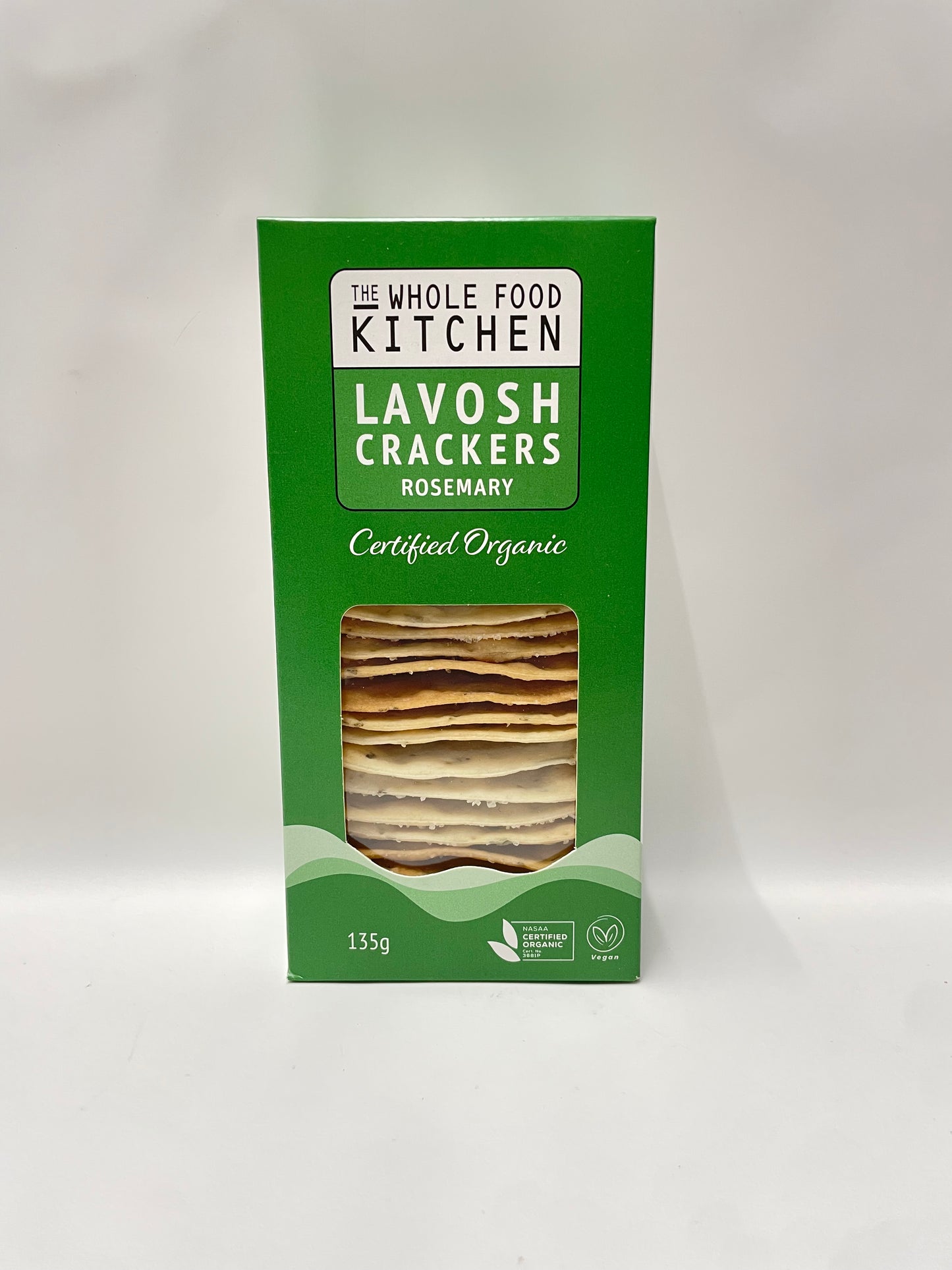 The Wholefoods Kitchen Lavosh Crackers - Rosemary 135g