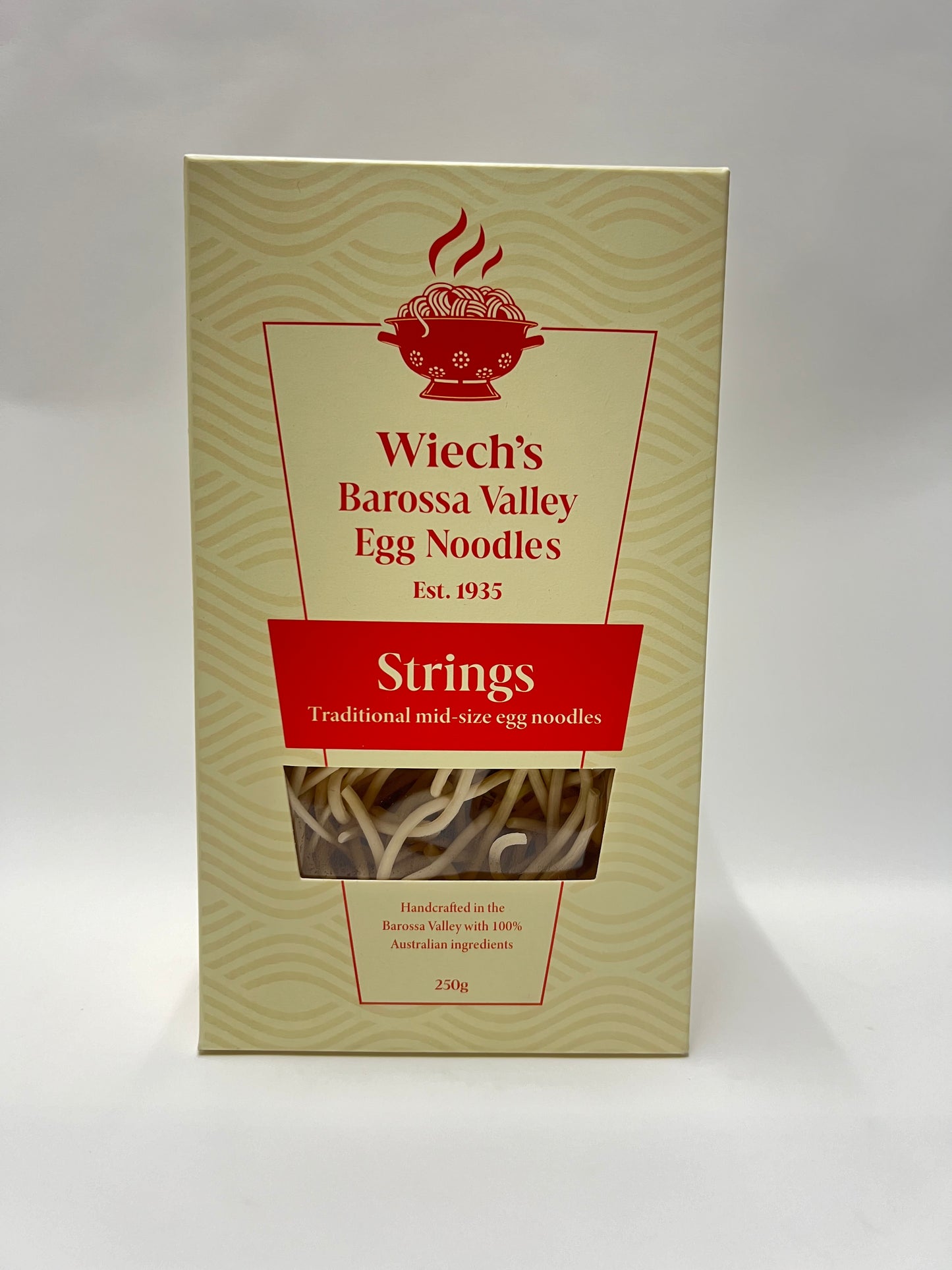 Wiech's Barossa Valley Egg Noodles - Strings 250g
