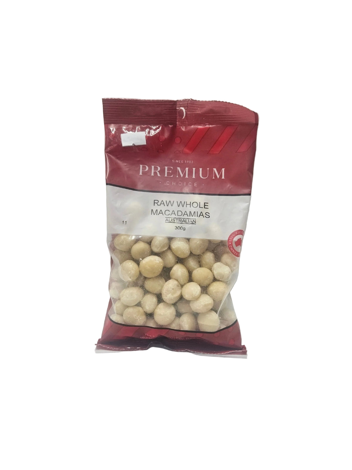 Priority Health - Raw Whole Macadamias 300g