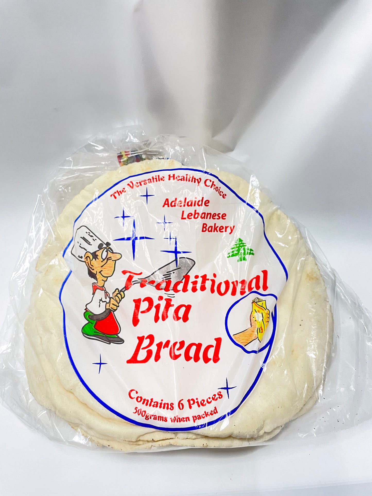 Adelaide Lebanese Bakery Pita Bread 6 Pack