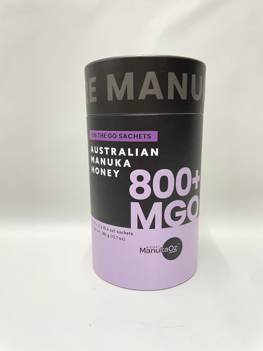 Australian Manuka Honey 800MGO 30 x 12 g Sachets