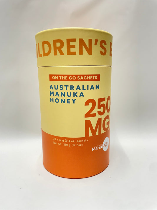 Australian Manuka Honey Children's Blend 250MGO 30 x 12g Sachets