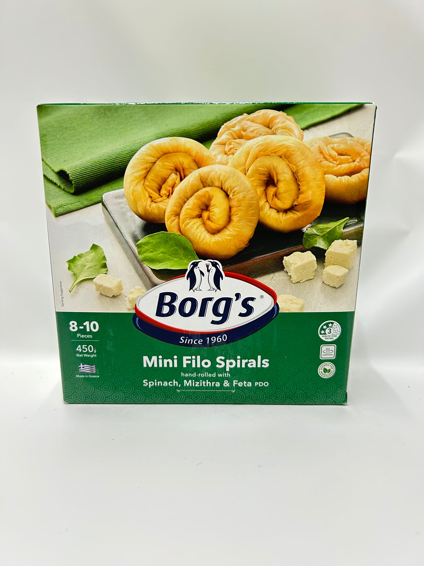 Borg's Mini Filo Spirals