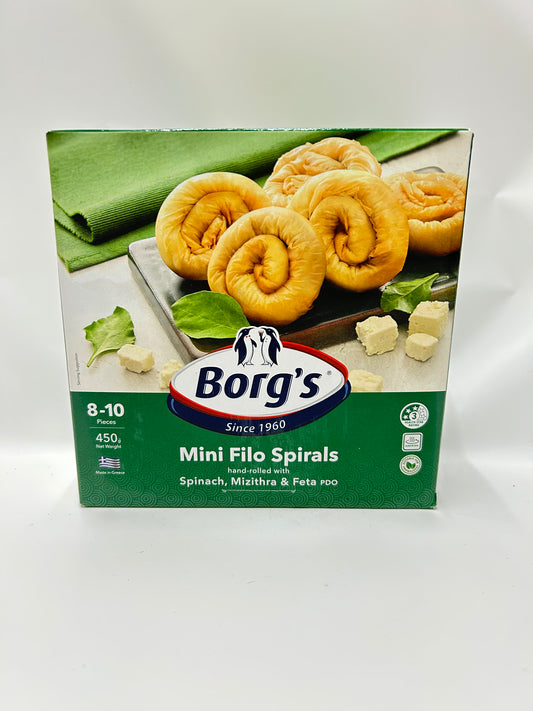 Borg's Mini Filo Spirals