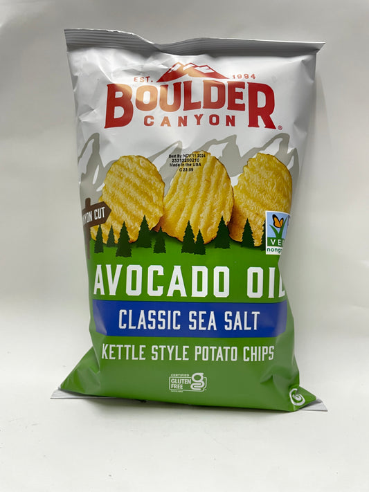 Boulder Canyon assorted potato chips