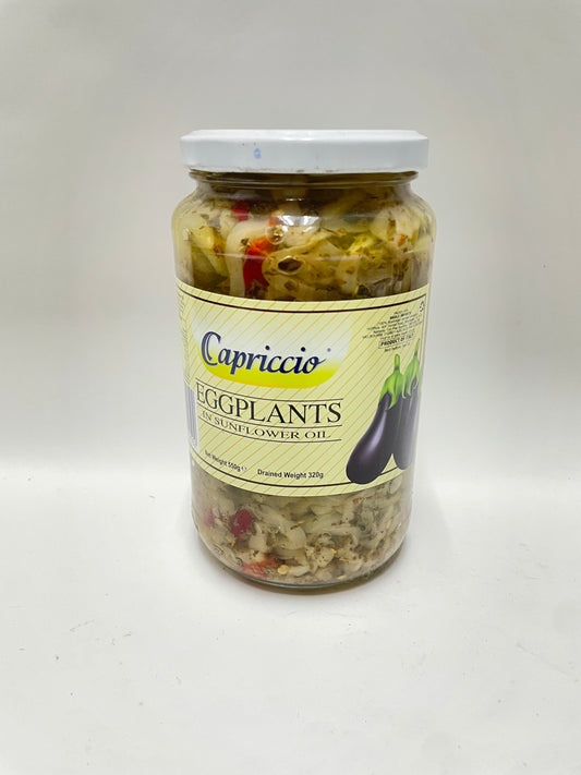 Capriccio Eggplants in Sunflower oil 550g