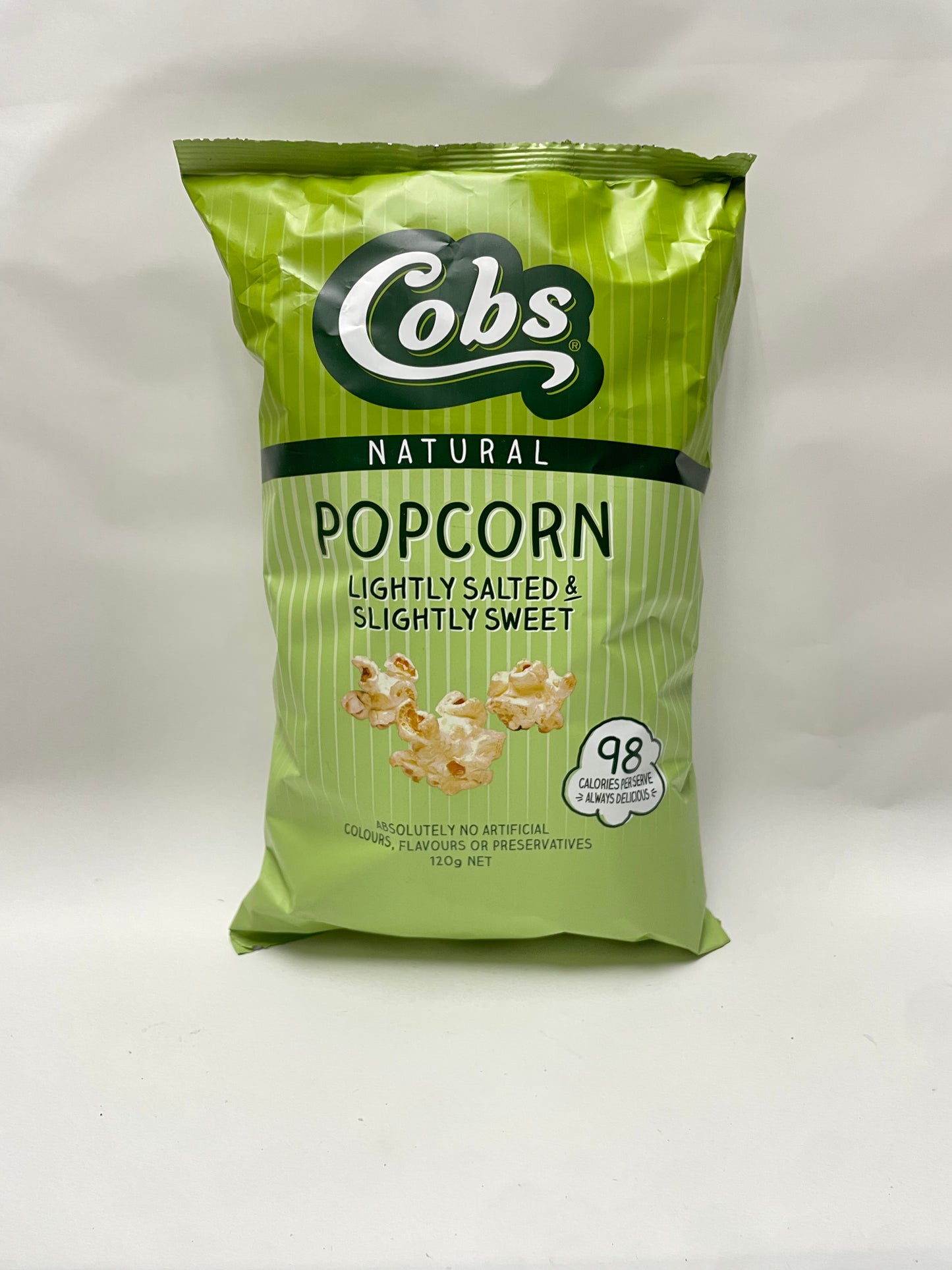 Cob's Natural Sweet & Salty Popcorn 120g