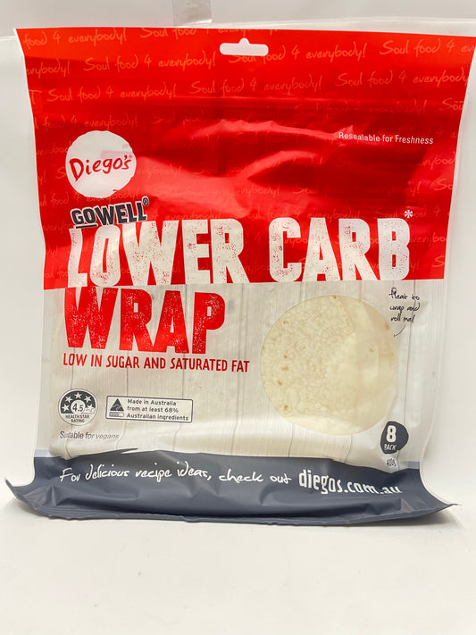 Diego's Lower Carb Wrap 8 Pack