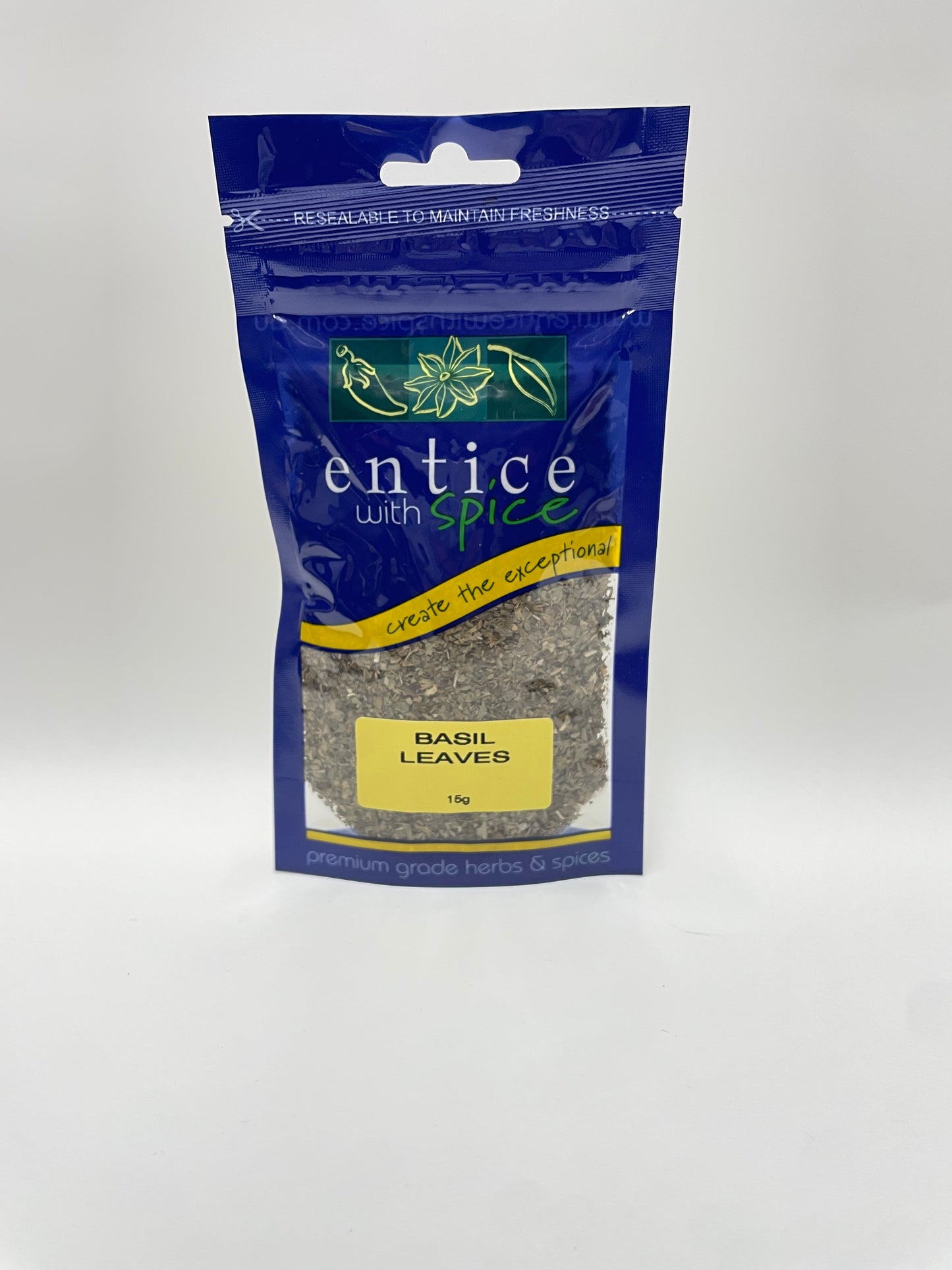 Entice with Spice Basil Leaves