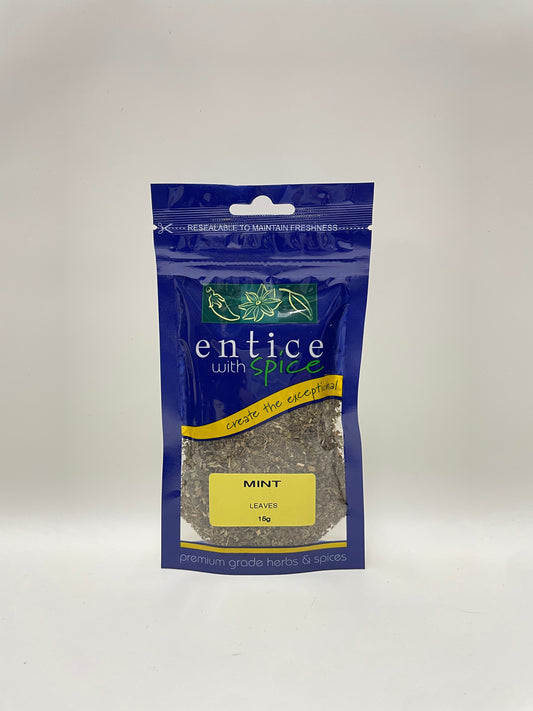 Entice with Spice Mint Leaves