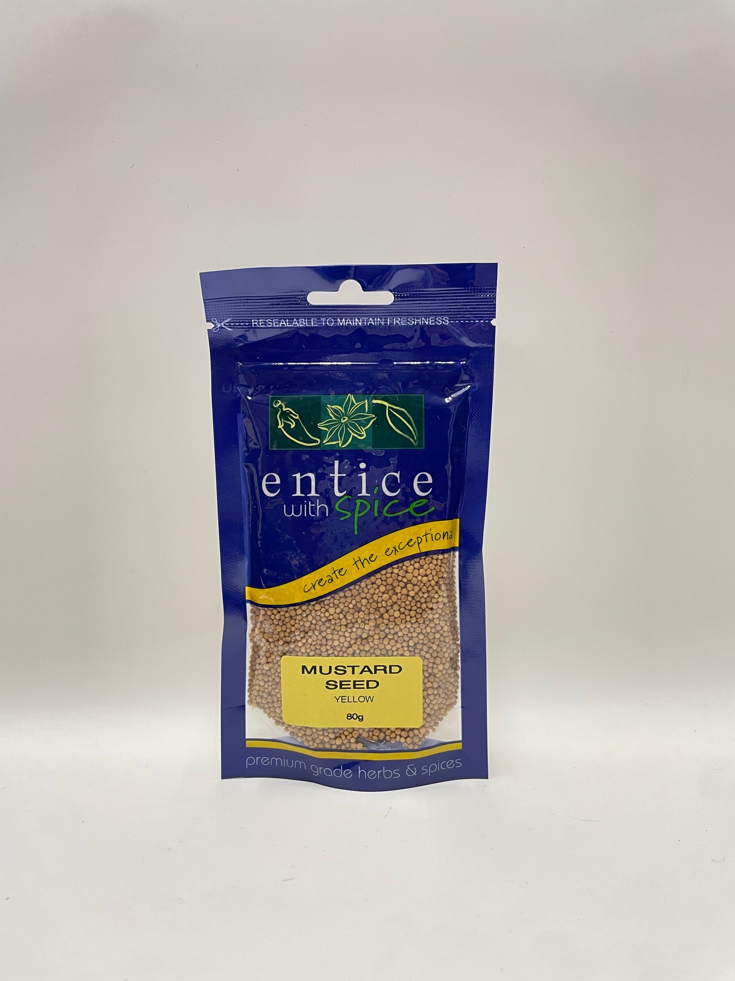 Entice with Spice Mustard Seeds Yellow