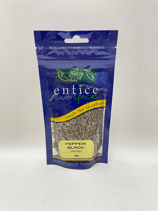 Entice with Spice Pepper Black Cracked