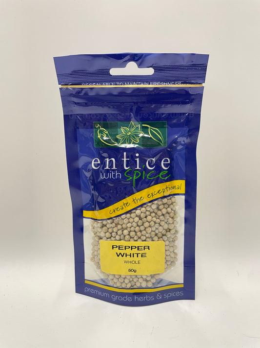 Entice with Spice Pepper White Whole
