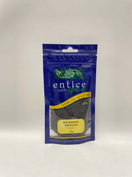 Entice with Spice Sesame Seeds Black