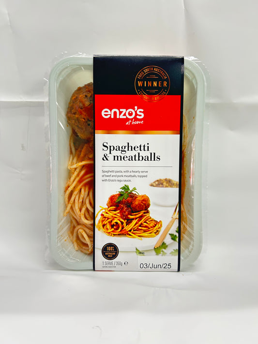 Enzo's Spaghetti Meatballs 350g