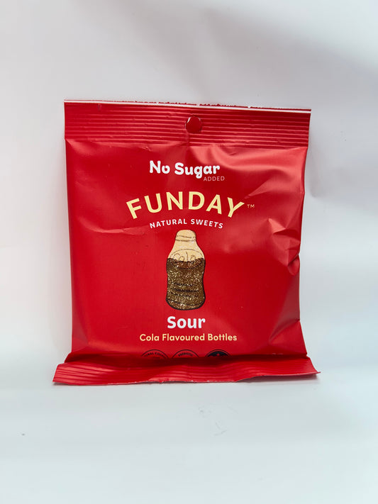 Funday Sour Cola Flavoured Bottles