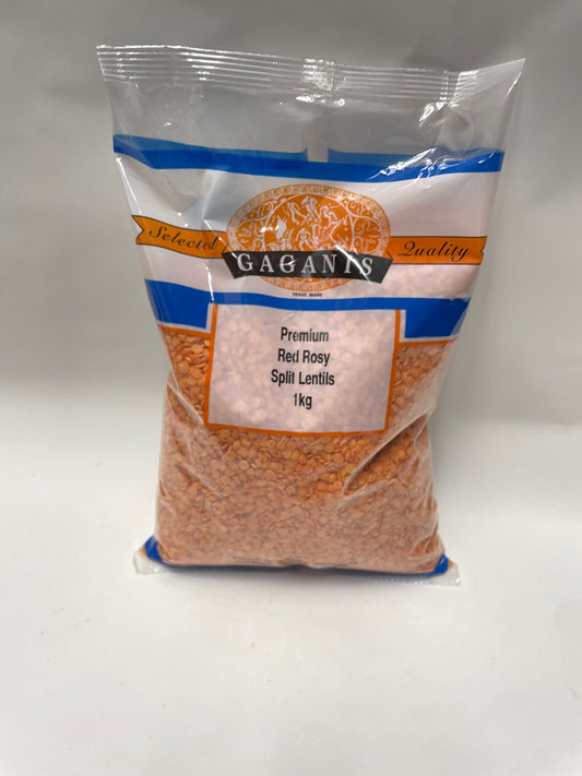 Gaganis Premium Red Rosy Split Lentils 1kg