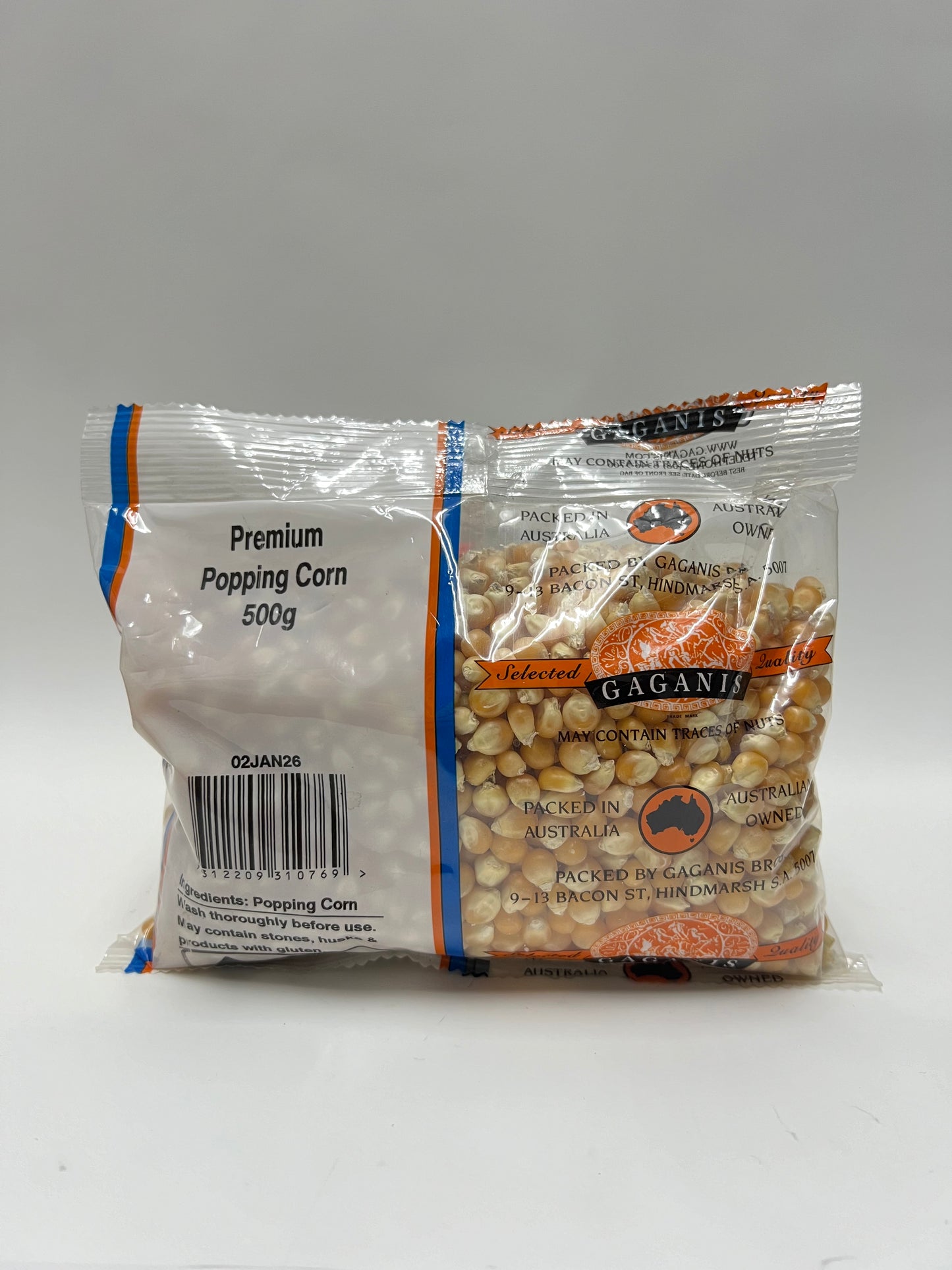 Gaganis Premium Popping Corn 500g