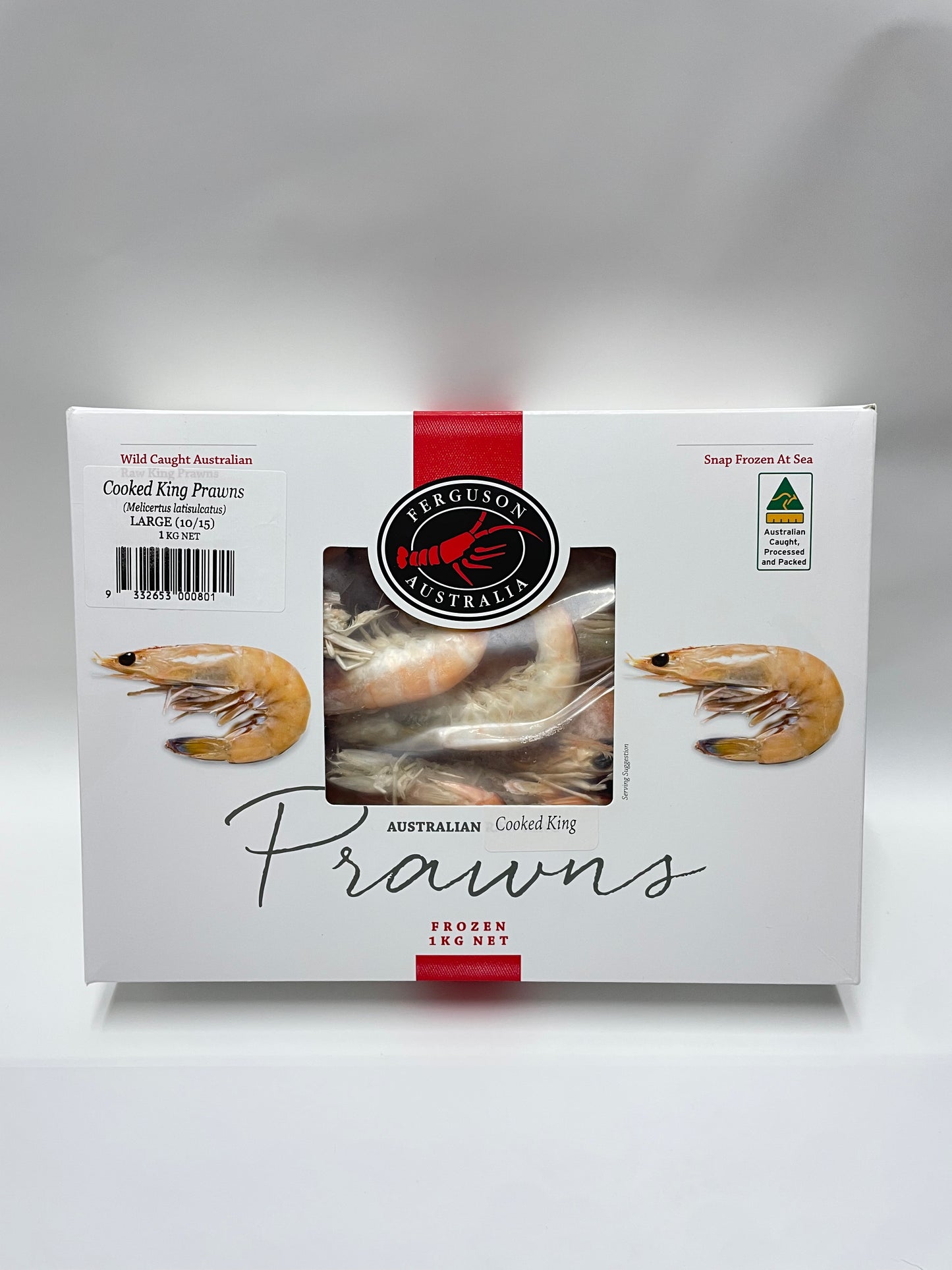 Ferguson Cooked Prawns 1kg