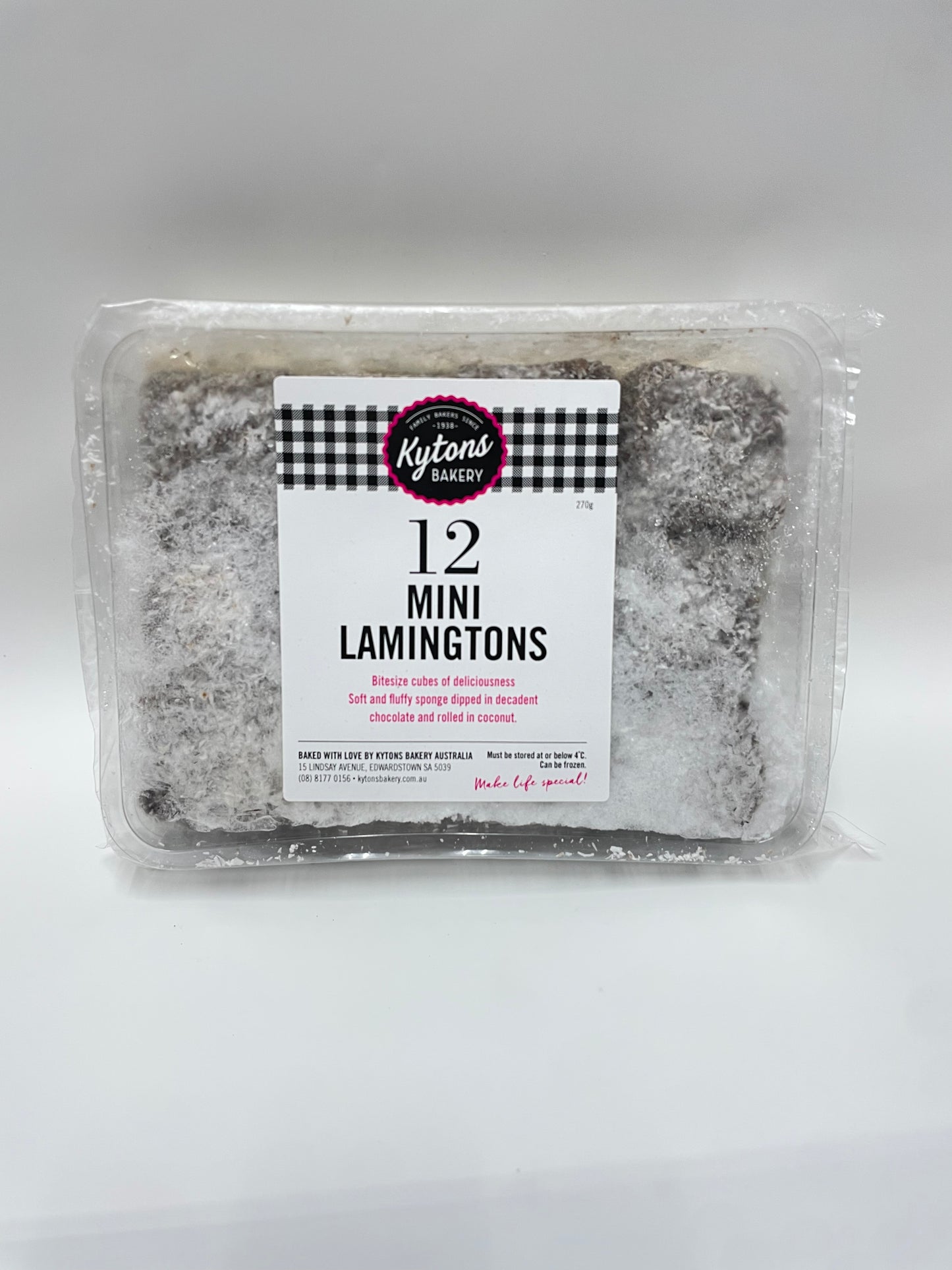 Kytons 12 Mini Lamingtons