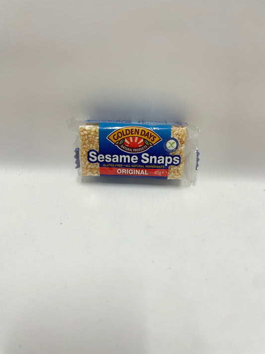 Golden Days Snacks Sesame Snaps 40g