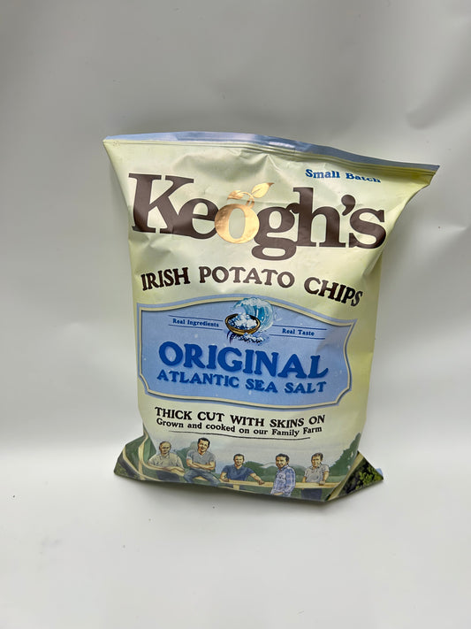 Keogh's Irish Potato Chips Original Atlantic Sea-salt