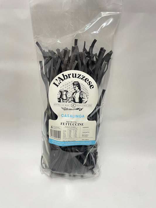 L'Abruzzese Squid Ink Fettuccine 250g