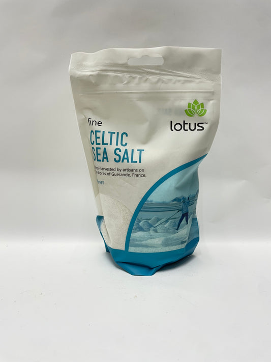 Lotus Fine Celtic Sea Salt 500g