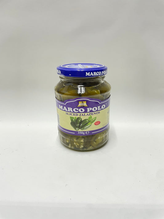 Marco Polo Sliced Jalapeos 350g