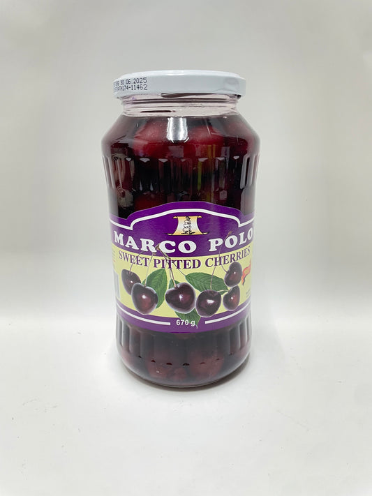 Marco Polo Sweet Pitted Cherries 670g