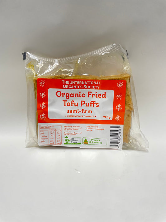 Organic Fried Tofu Puffs 220g