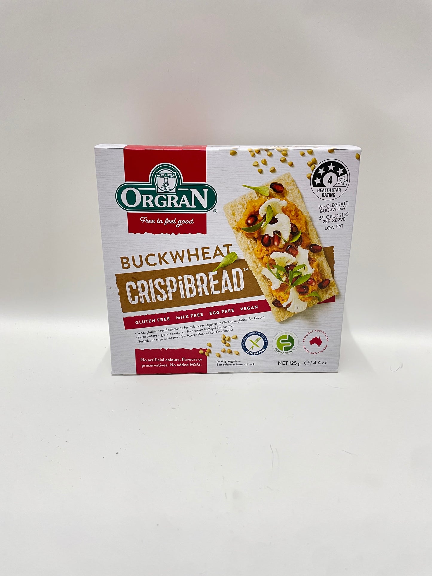 Orgran - Buckwheat Crispibread 125g