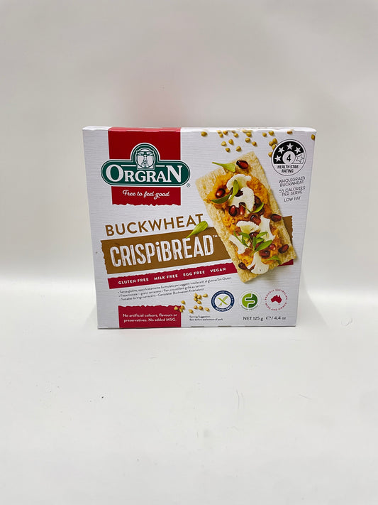 Orgran - Buckwheat Crispibread 125g