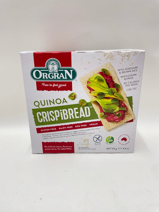 Orgran - Quinoa Crispibread 125g