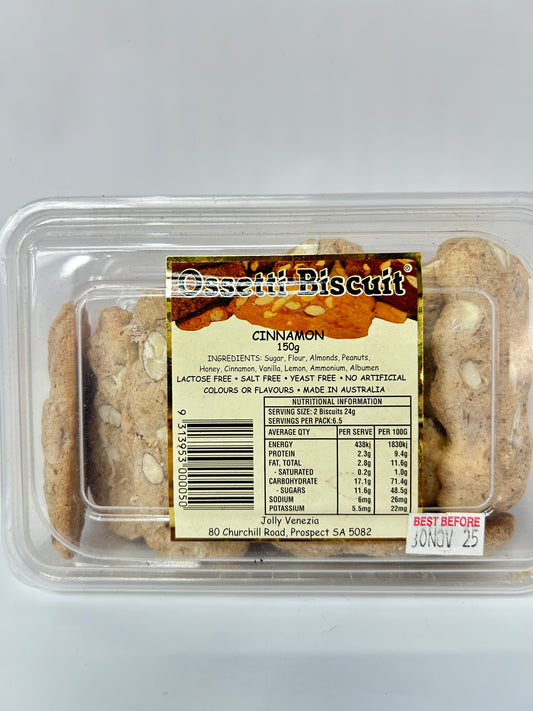 Ossetti Cinnamon Biscuits