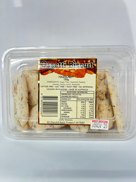 Ossetti Hazelnut Biscuits