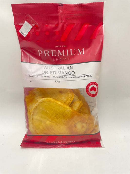 Priority Health - Australian Dried Mango 100g