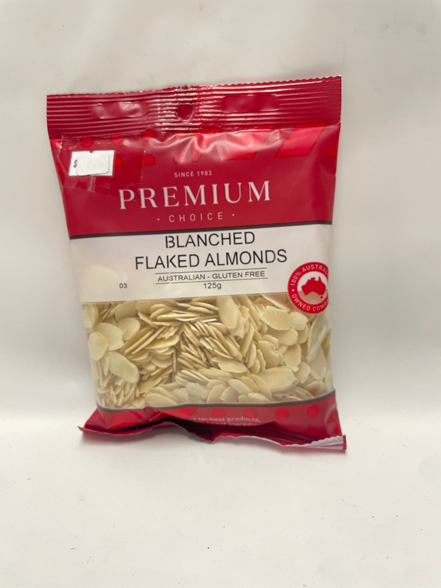 Priority Health - Blanched Flaked Almonds 125g