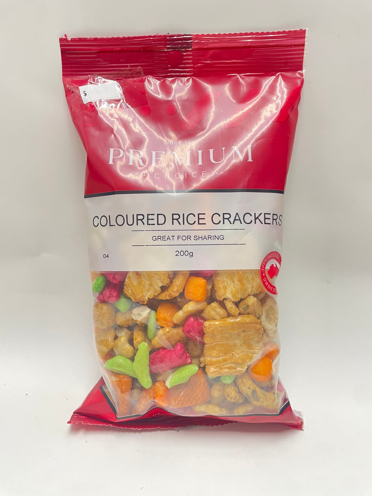 Priority Health - Coloured Rice Crackers 200g