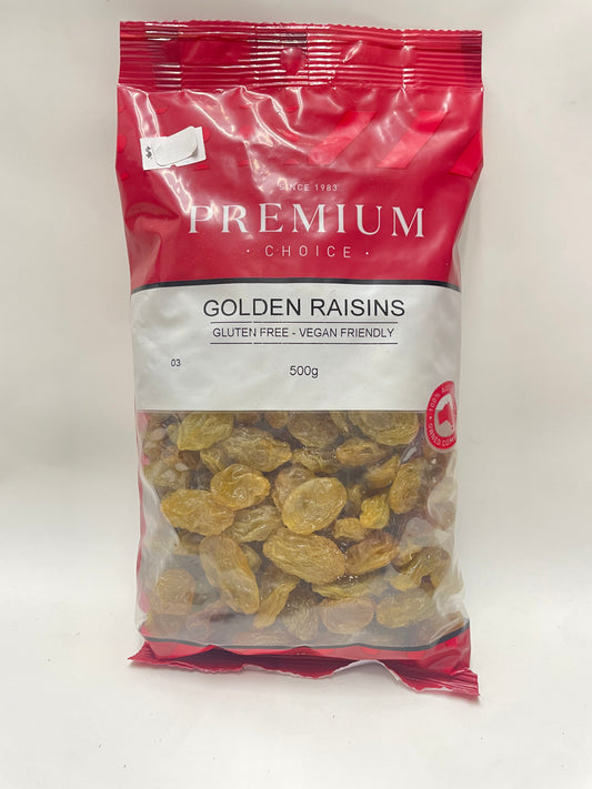 Priority Health - Golden Raisins 500g