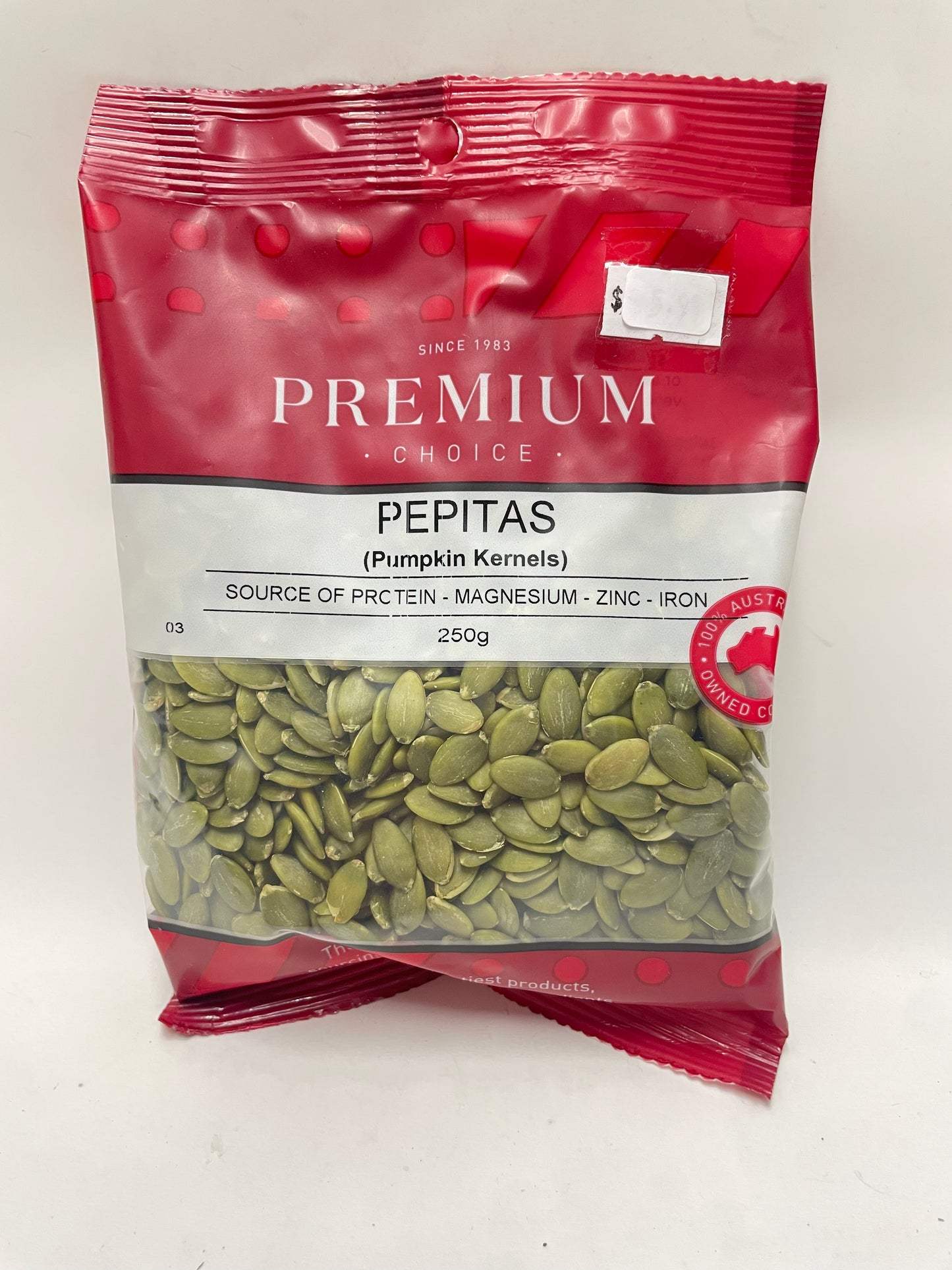 Priority Health - Pepitas 250g