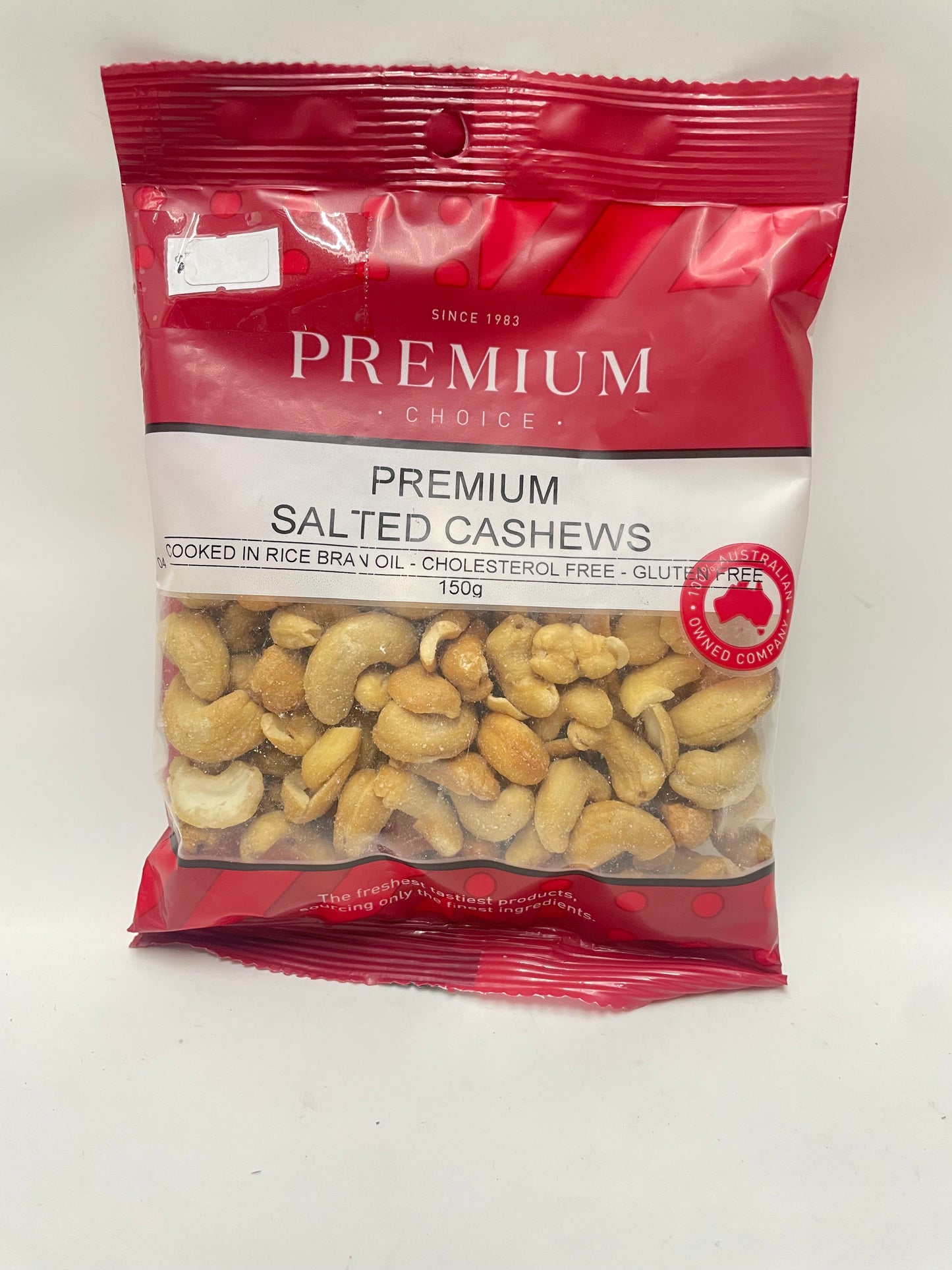 Priority Health - Premium Salted Cashews 150g